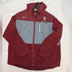 Nike Thermafit USC Full Zip Jacket With Hoodie Size 3XL